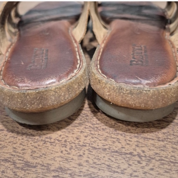 Born Leather Slide Sandals - Picture 3 of 7